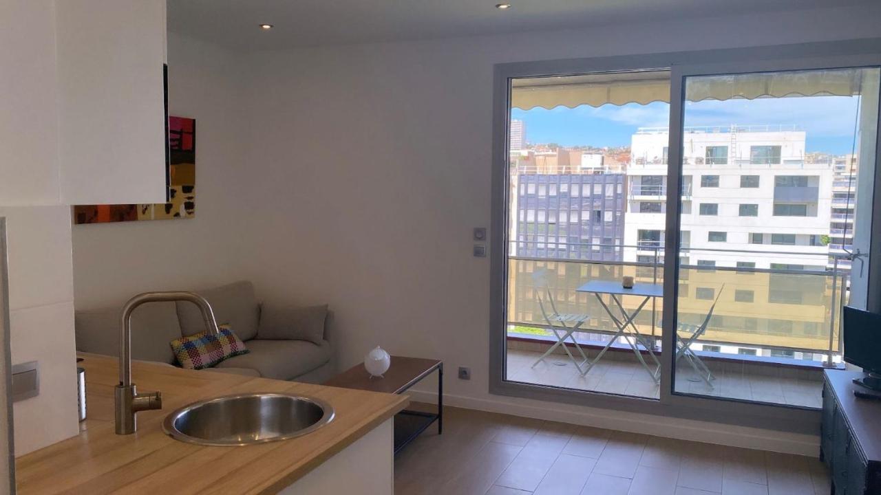 Sublime Appart- Vue Mer-Prado13008- Proche Plage Velodrome Marseille Eksteriør billede